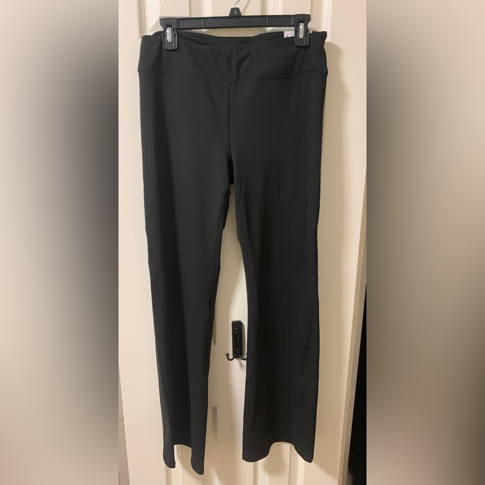 Gaiam Black High Waisted Yoga Pants